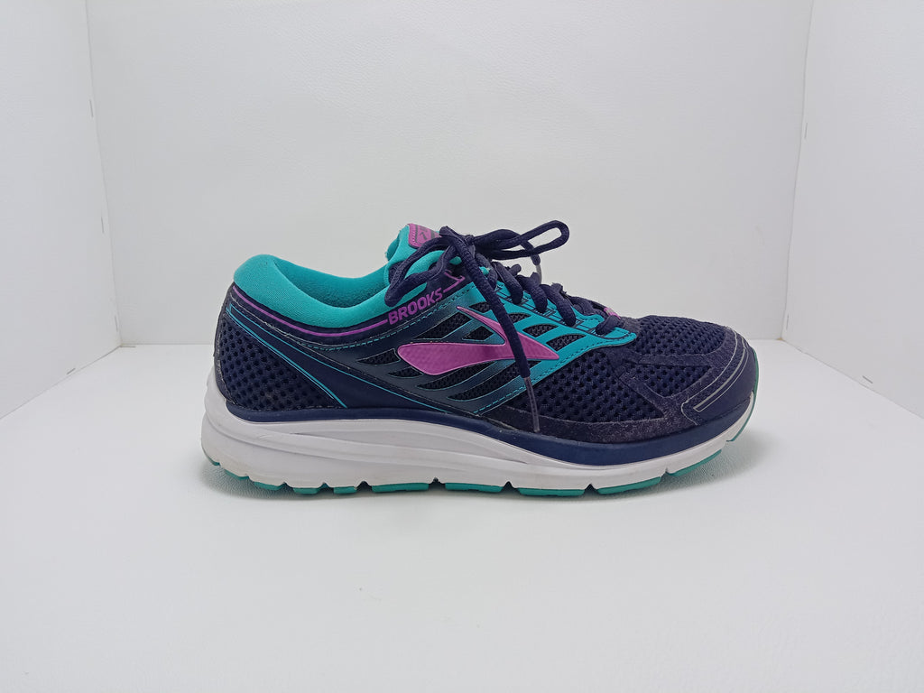 Brooks Running Shoes – Size 10 US (Men) – Navy Blue/Purple – Khunsa Collection
