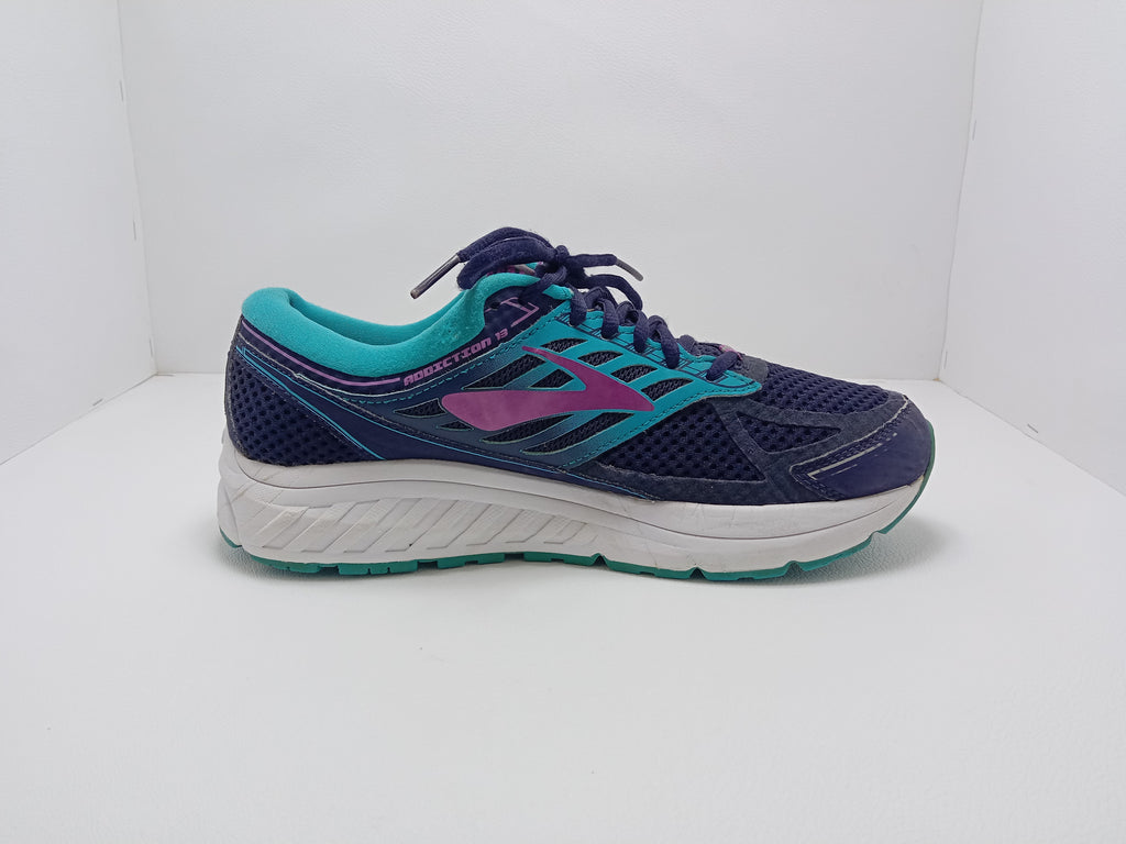 Brooks Running Shoes – Size 10 US (Men) – Navy Blue/Purple – Khunsa Collection