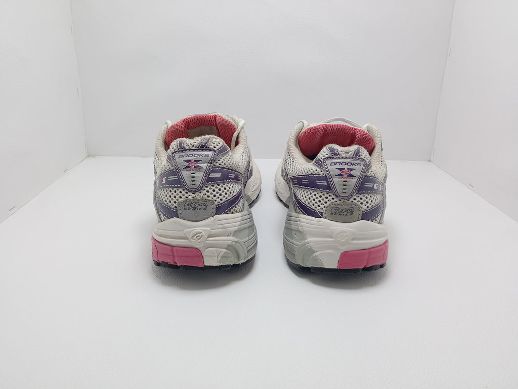 Brooks Running Shoes – Size 9.5 US (Men) – Grey/Red – Khunsa Collection