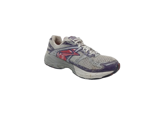 Brooks Running Shoes – Size 9.5 US (Men) – Grey/Red – Khunsa Collection