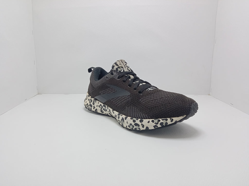 Brooks Black/Leopard Print Running Shoes – Size US 9 – Khunsa Collection
