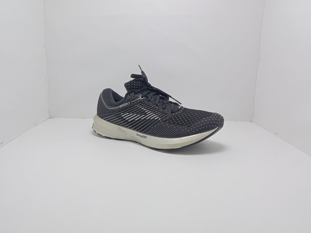Brooks Running Shoes – Size 8.5 US (Men) – Black & Silver – Khunsa Collection